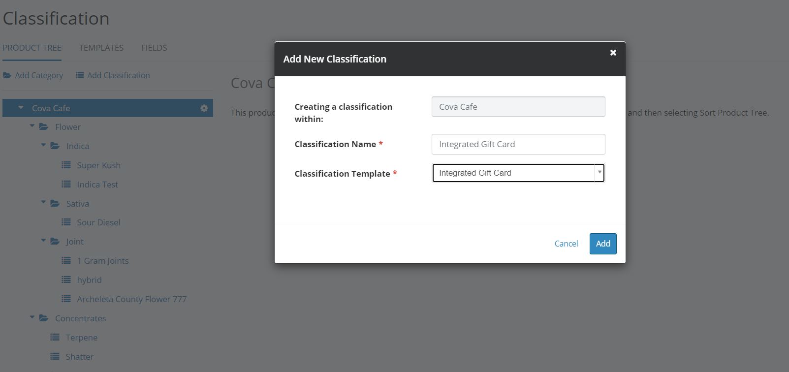 Integrated Gift Card Setup in Hub