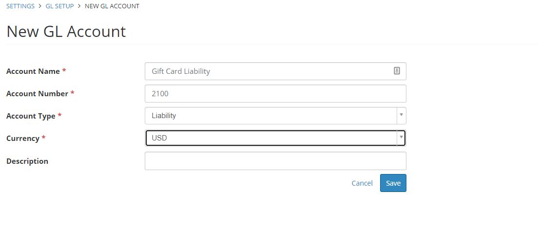 Integrated Gift Card Setup in HUB